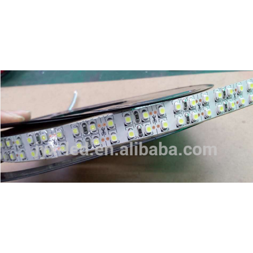 Double row120leds/m IP20 indoor using dc12v/24v super bright high quality led strip smd5050